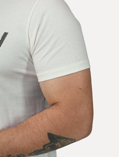 Camiseta John John Masculina Slim Fit Signature Off White