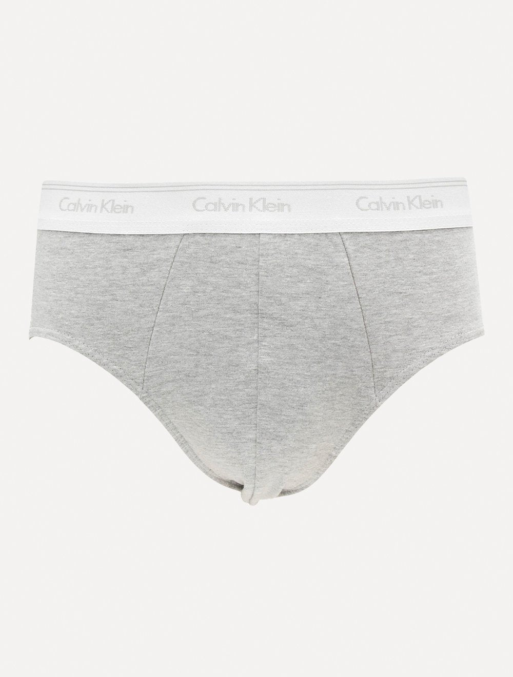 Cueca Calvin Klein Brief Cotton Stretch Classic C11.01 CZ05 Cinza Pack 2UN
