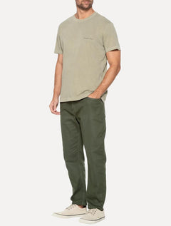 Camiseta Osklen Masculina Regular Stone Climbing Wall Verde