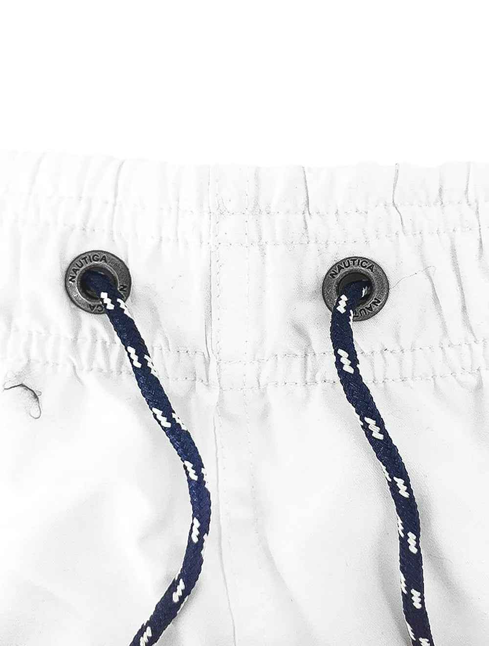 Short Nautica Masculino D'Água Colorblock Icon Marinho Branco e Vermelho