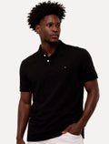 Polo Aramis Masculina Regular Basic Piquet Surton Light Logo Preto