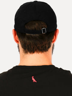 Boné Original Penguin Masculino Tradicional Bordado Preto