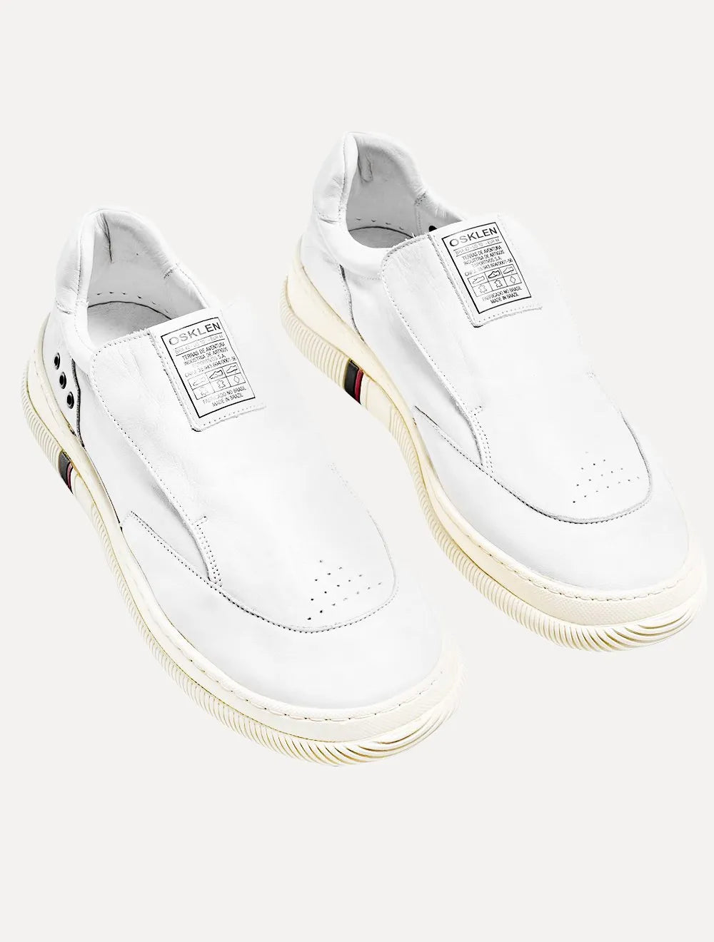 Tênis Osklen Masculino Slip On Hybrid Bare Branco