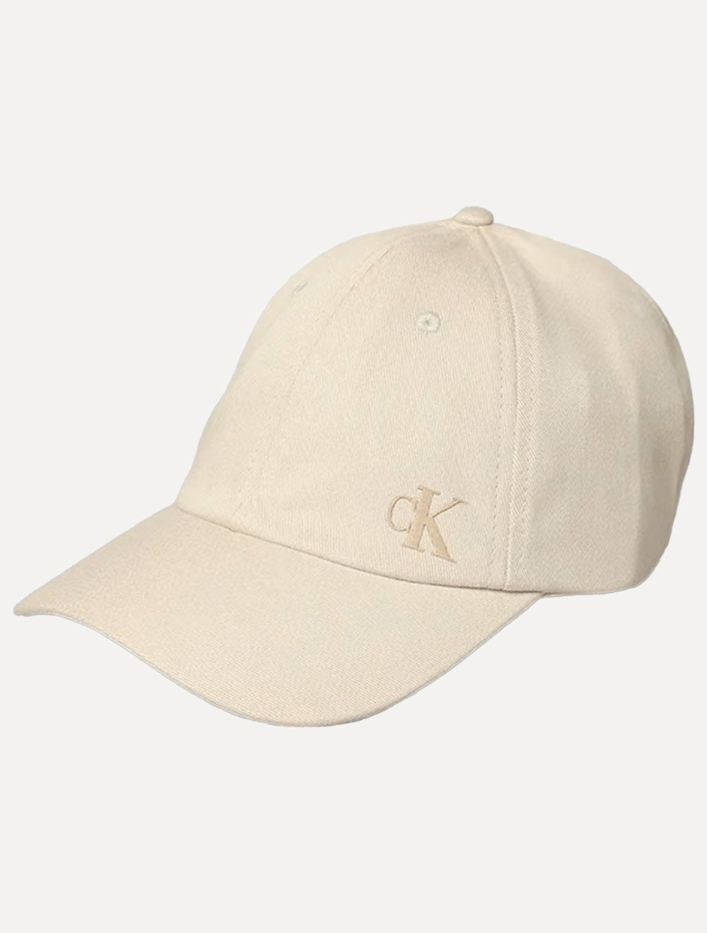 Boné Calvin Klein Jeans 6 Gomos CK Cáqui Claro