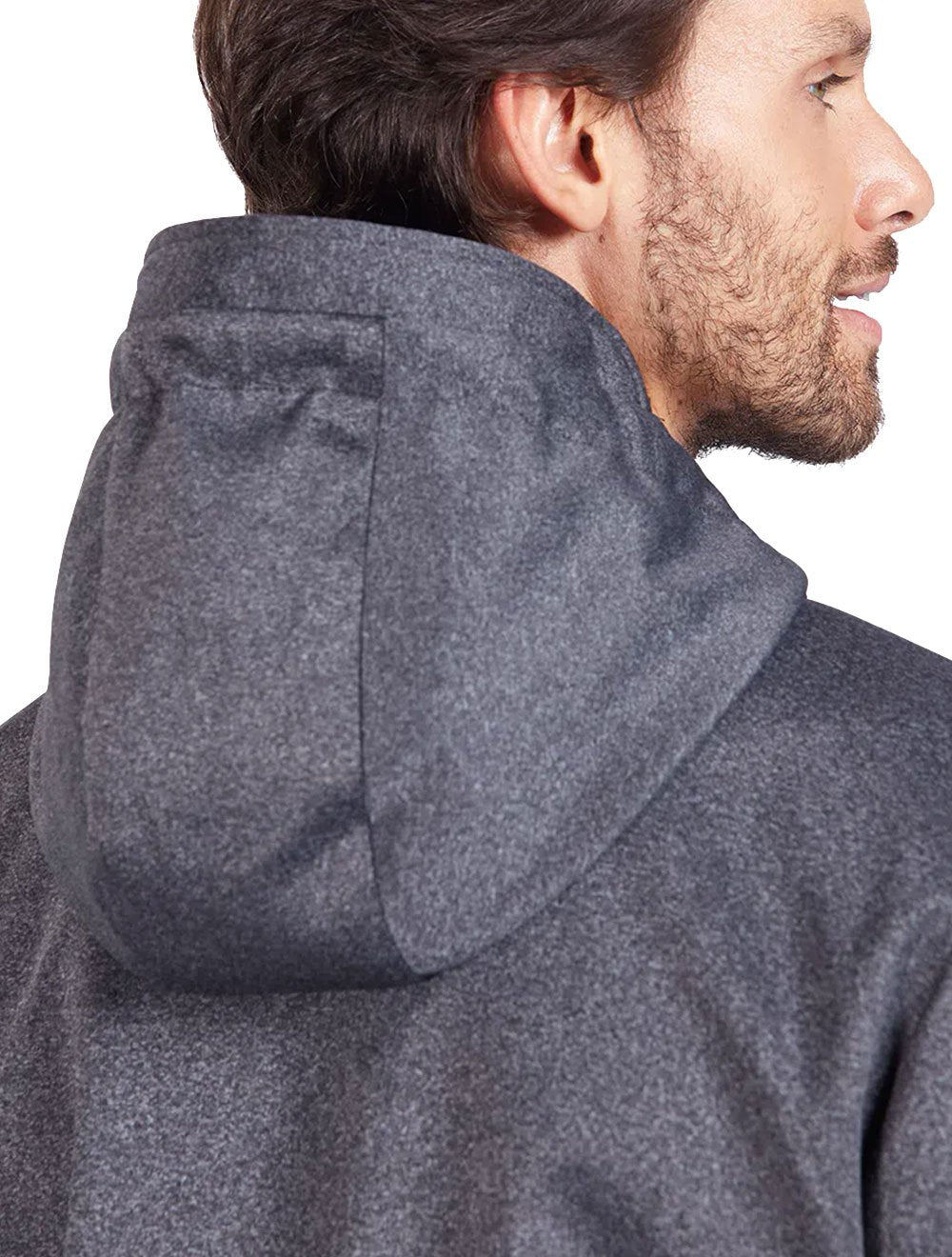 Jaqueta Aramis Masculina Nylon Dupla Face Hoodie Liquid Repeller Preta
