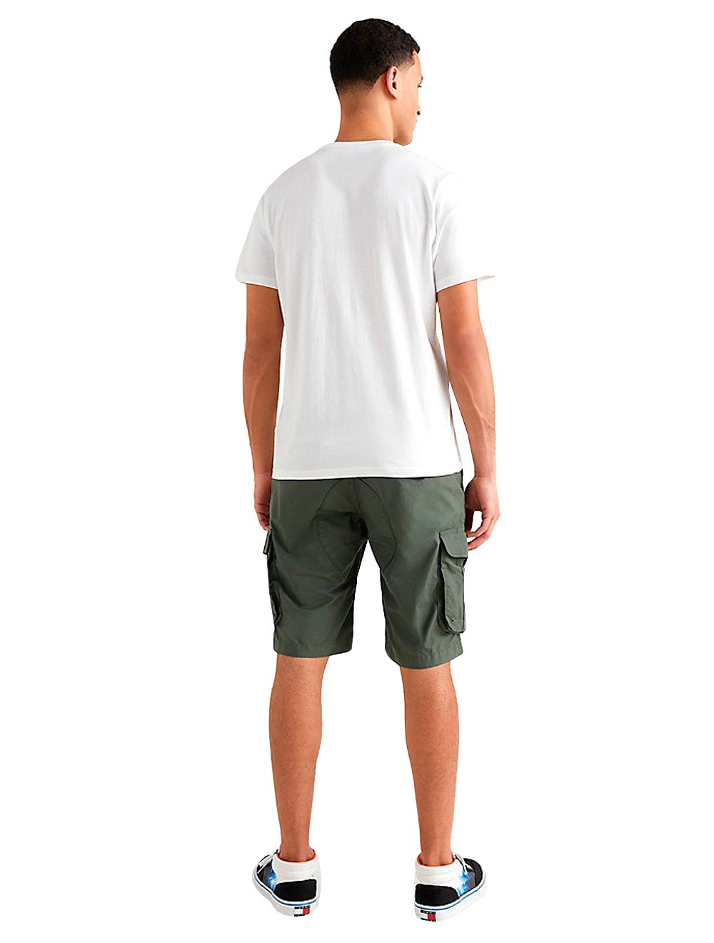 Camiseta Tommy Jeans Masculina Chest College Graphic Branca