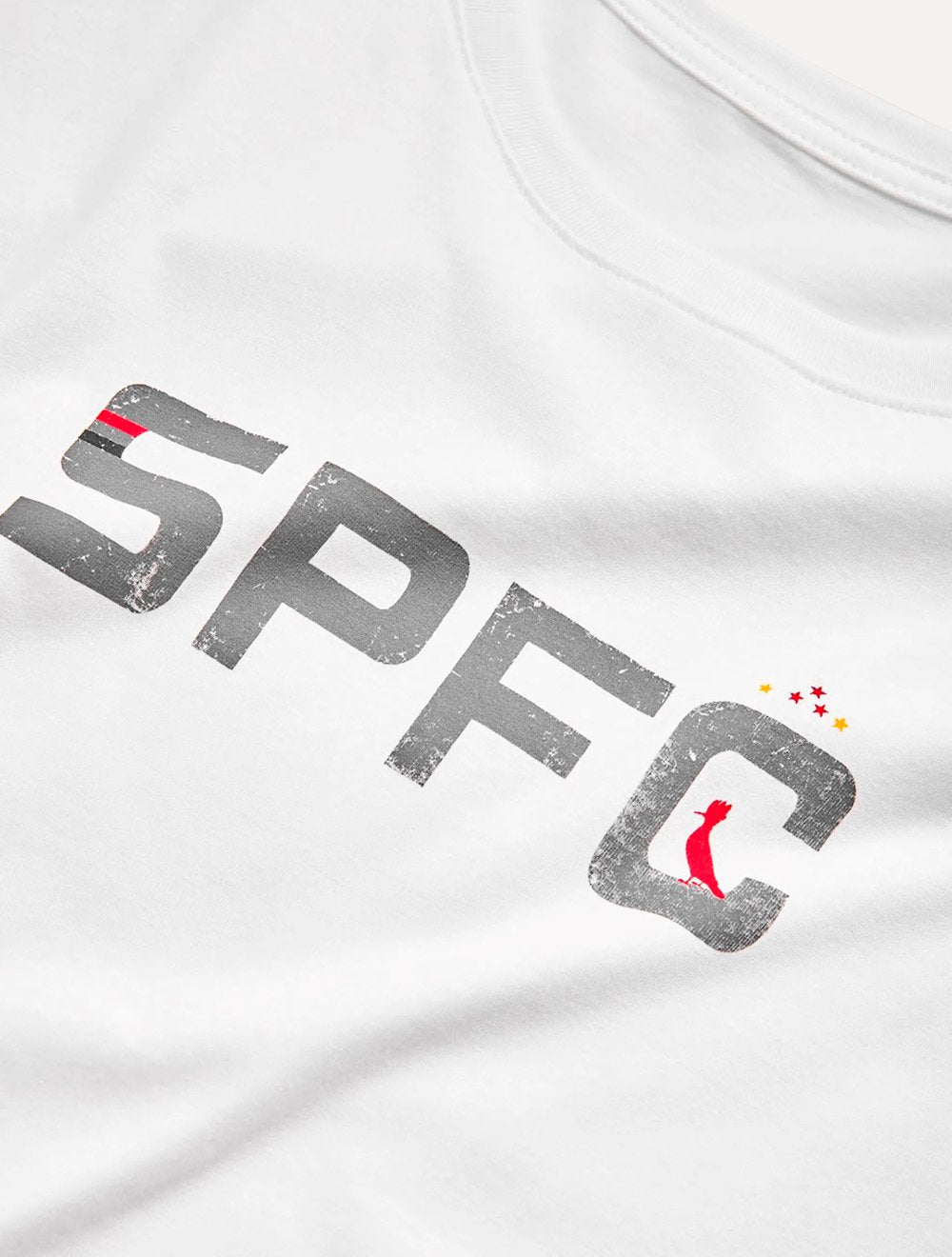 Camiseta Reserva Masculina SPFC Bust Name Branca