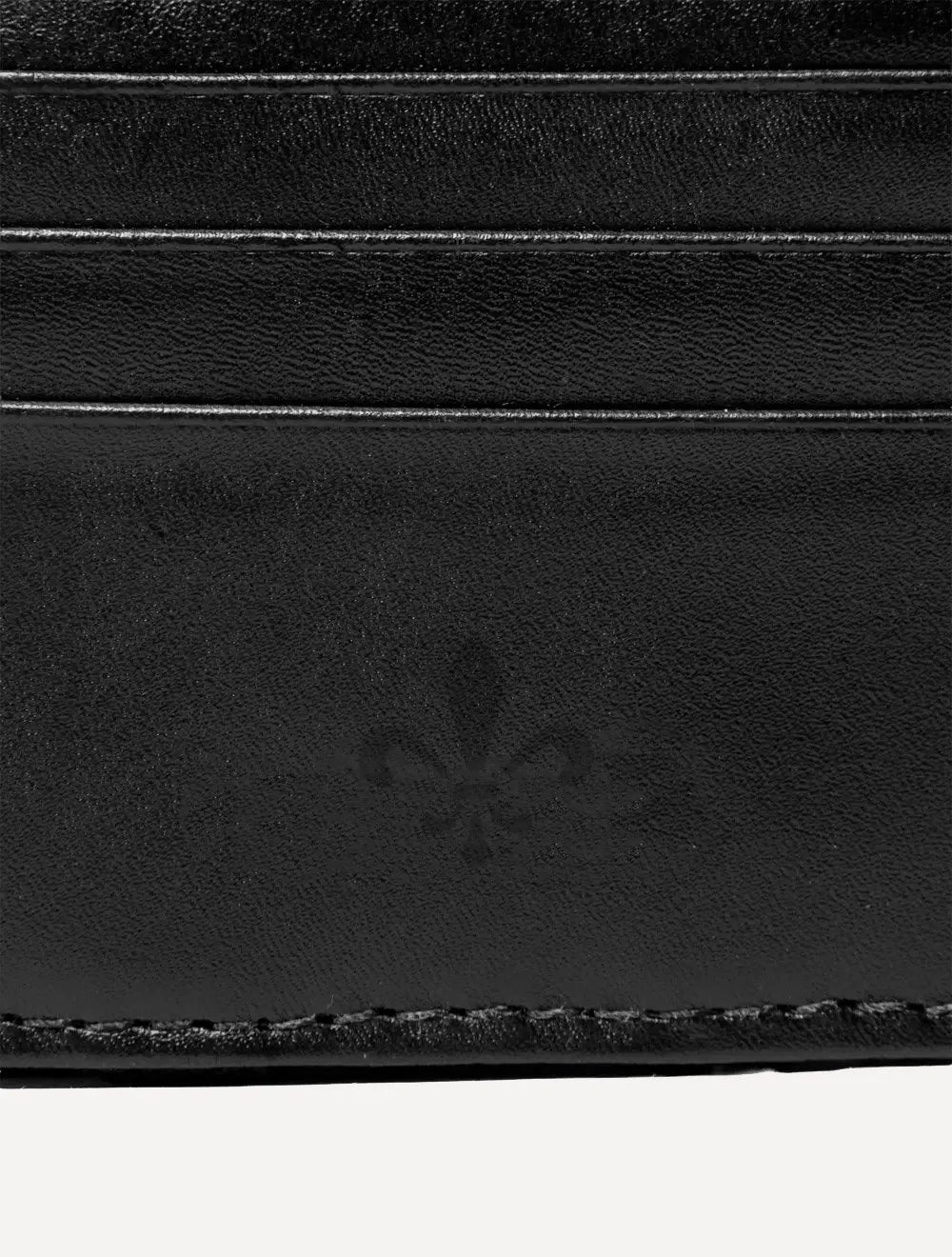 Carteira Dudalina Masculina Mágica de Couro Preta