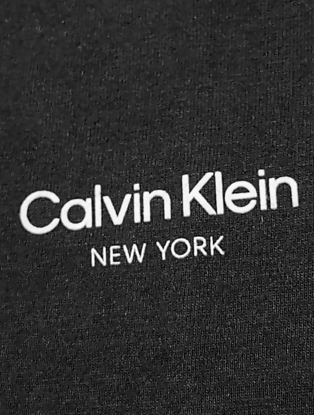 Blusa Calvin Klein Jeans Masculina Manga Longa CK New York Preta