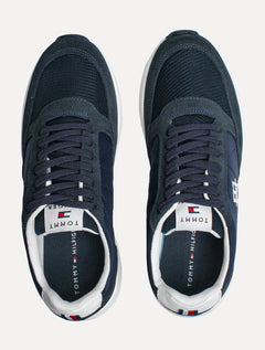 Tênis Tommy Hilfiger Masculino Runner 1C2 Monogram Azul Marinho