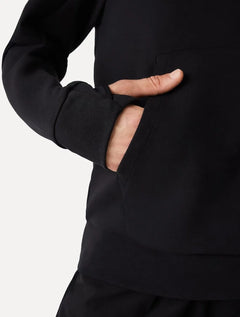 Moletom Lacoste Masculino C-Neck Kangaroo Pocket Cotton Blend Preto