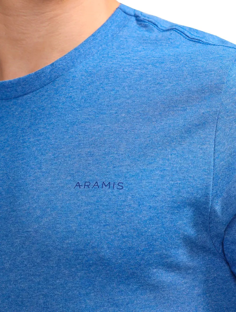 Camiseta Aramis Masculina Eco Lisa Azul Cobalto Mescla