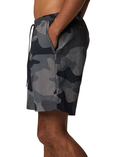 Short Columbia Masculino D'Água Summerdry Camo Verde Militar