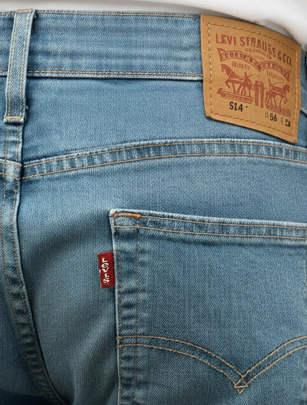 Calça Jeans Levis 514 Straight Blue Médio