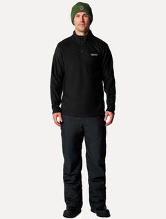 Blusa Columbia Masculina Fleece Steens Mountain Half Snap II Preta