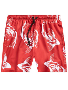 Short Reserva D'Água Beachwear Kois Vermelho