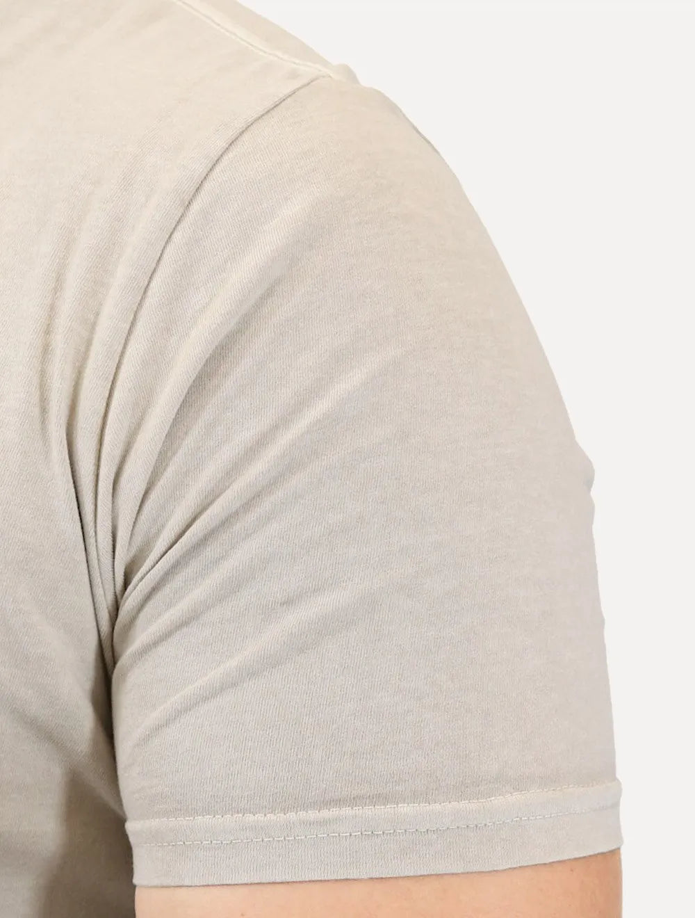 Camiseta King & Joe Masculina Estonada Bordado Estd 2013 Areia