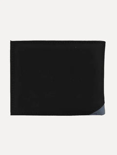 Carteira Original Penguin Masculina Couro Recorte Logo Preta