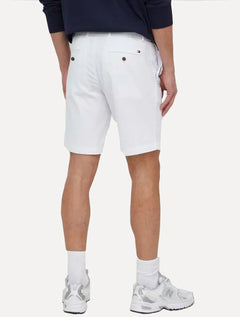 Bermuda Tommy Hilfiger Masculina de Sarja Stretch Branca