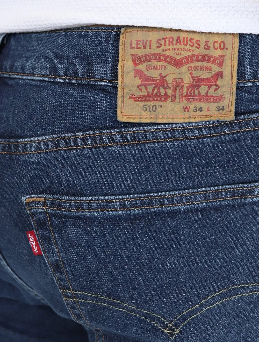 Calça Jeans Levis 510 Skinny Dark Blue 