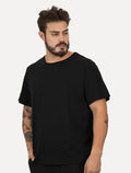 Camiseta Dudalina Masculina Ultrasoft Cotton Logo Preta