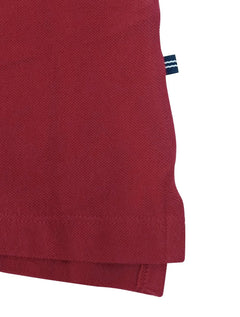 Polo Nautica Masculina Piquet Performance Deck Light Icon Vermelha