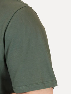 Camiseta Dudalina Masculina Essentials Mono Logo Verde Militar