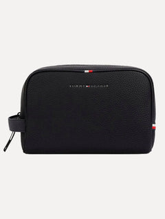 Necessaire Tommy Hilfiger Essential PU Washbag Preto