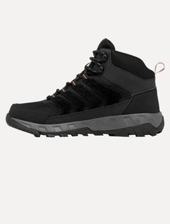 Bota Columbia Masculina Strata Trail Mid WP Preta
