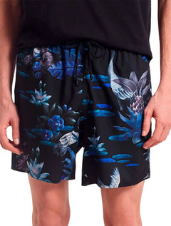 Short Reserva D'Água Beachwear Mizu Azul Marinho