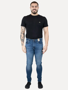 Calça Levis Jeans Masculina 512 Slim Taper Brushed Azul