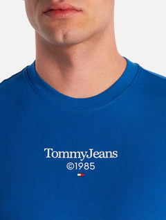 Camiseta Tommy Jeans Masculina Regular TJ 85 Entry Azul Royal