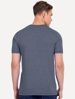 Camiseta Aramis Masculina Eco Lisa Azul Mescla