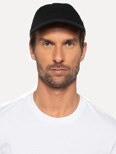 Boné Lacoste Casual Sarja Croco Preto