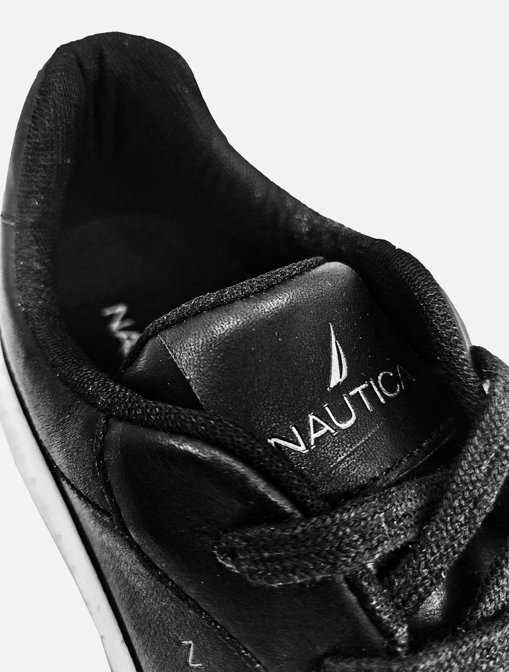 Tênis Nautica Masculino Firenze Impulse Couro Preto