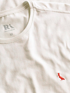 Camiseta Reserva Masculina Basic Red Woodpecker Off White