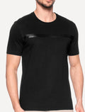 Camiseta Calvin Klein Masculina Line Rubber Logo Preta