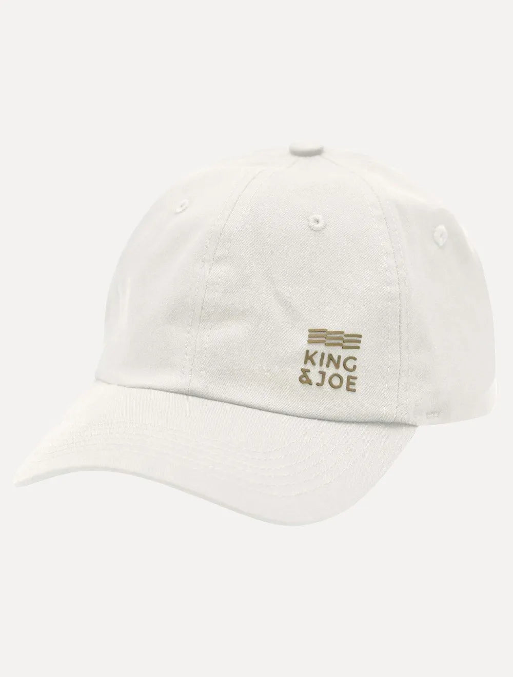Boné King & Joe Masculino Básico Relevo com Metal Off White