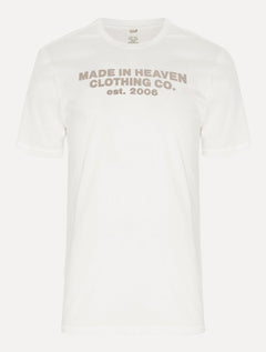 Camiseta John John Masculina Regular Made In Heaven Off-White