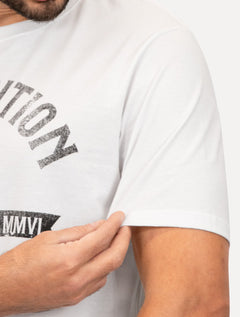 Camiseta John John Masculina Regular Guitar Young Branca