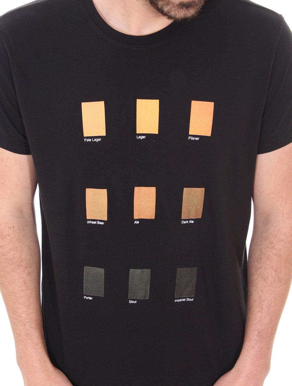 Camiseta Foxton Masculina Beer Pallate Preta