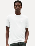 Camiseta Tommy Hilfiger Masculina Regular Core Pima Branca