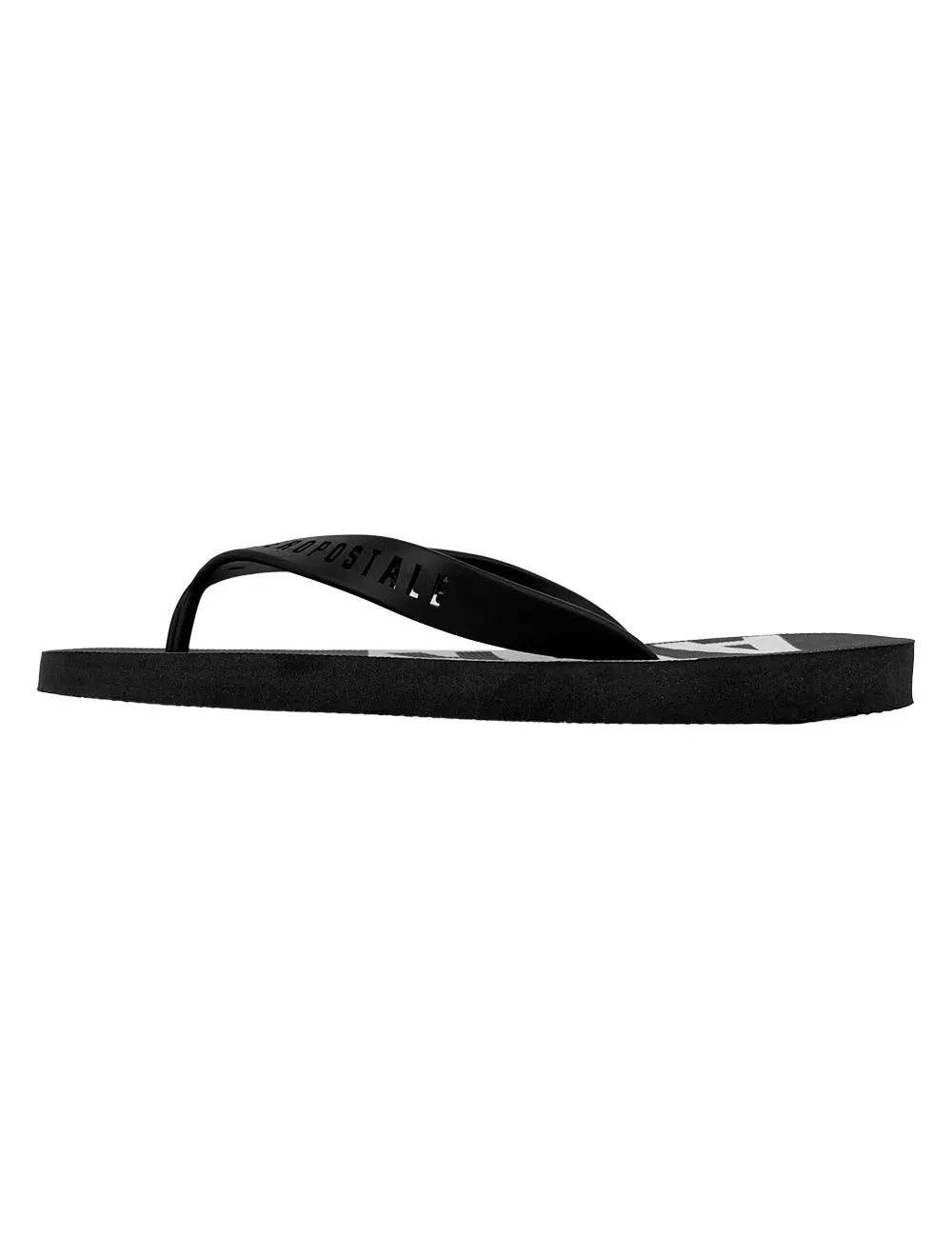 Chinelo Aeropostale Masculino Negative Light Block Preto