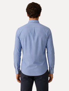 Camisa Aramis Masculina Slim Oxford Planalto Azul Royal