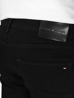 Calça Tommy Hilfiger Masculina Regular Straight Denton Chelsea Preta