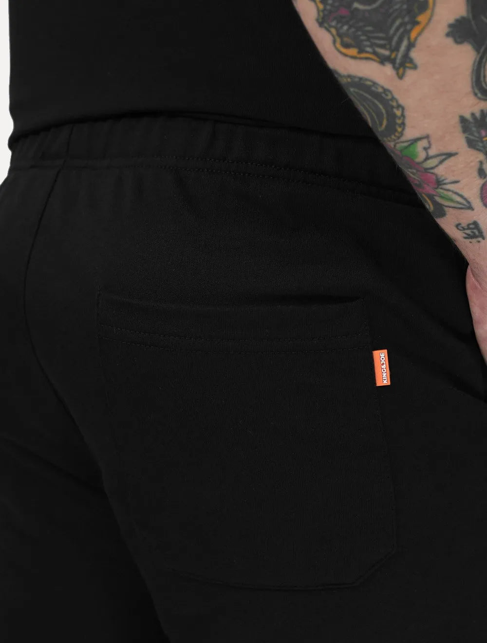 Bermuda King & Joe Masculina Moletom Comfort Logo Preta