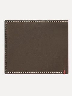 Carteira Reserva Masculina Couro Parma Marrom Escuro