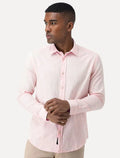 Camisa Aramis Masculina Slim Flame Lisa Rosa Claro