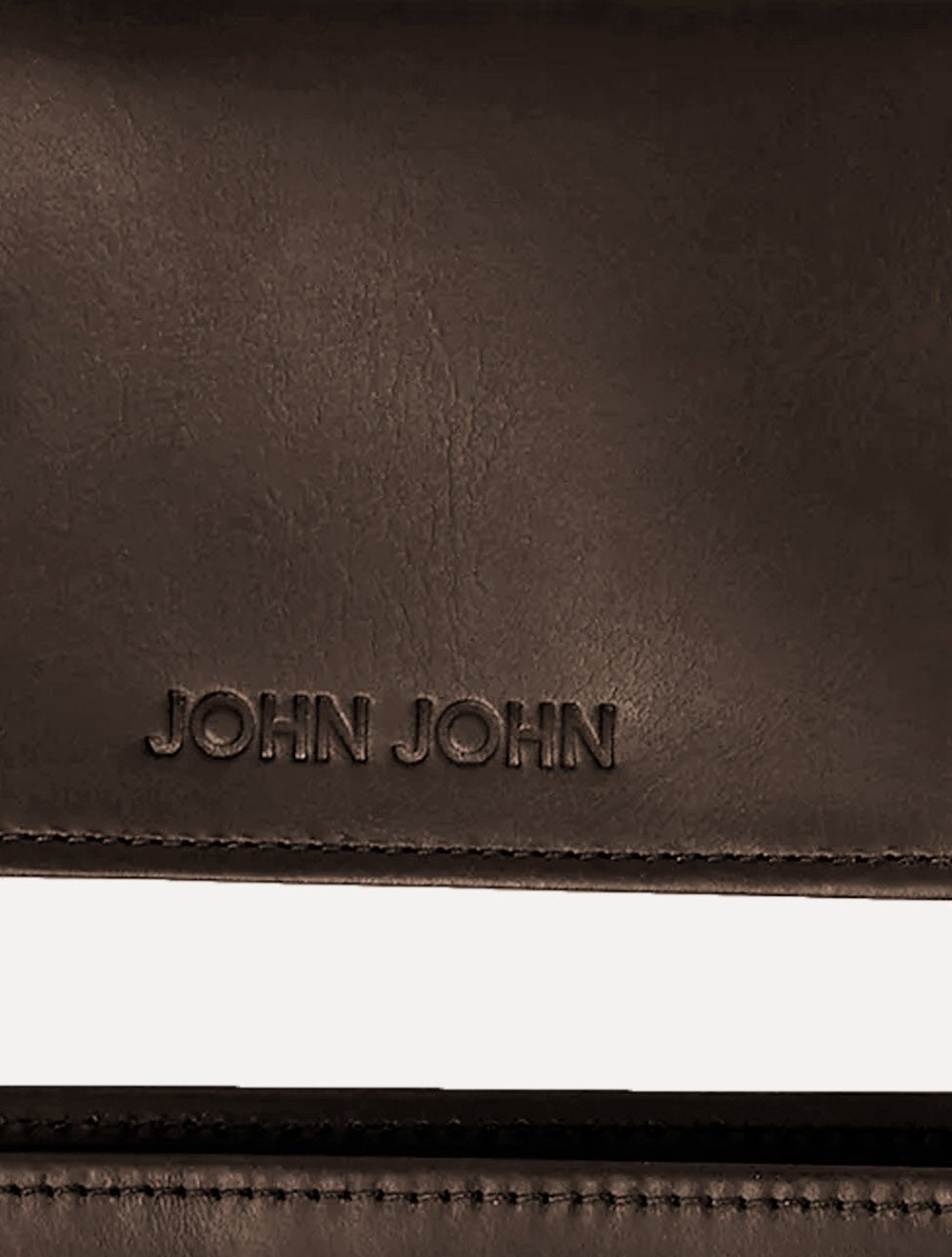 Carteira John John Masculina Couro Porta Cartão Caius Marrom