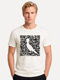 Camiseta Reserva Masculina Regular Greenk QR Code Off White